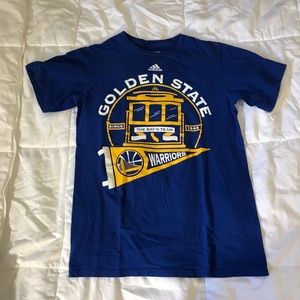 golden state warrior cable car t shirt